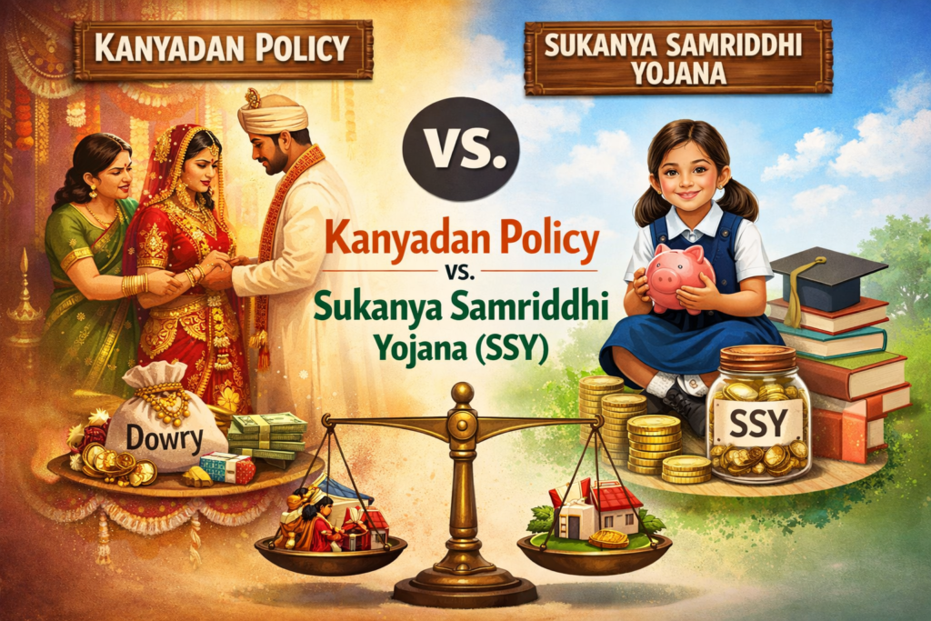 kanyadan policy vs ssy